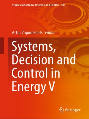 cover image of Systems, Decision and Control in Energy V